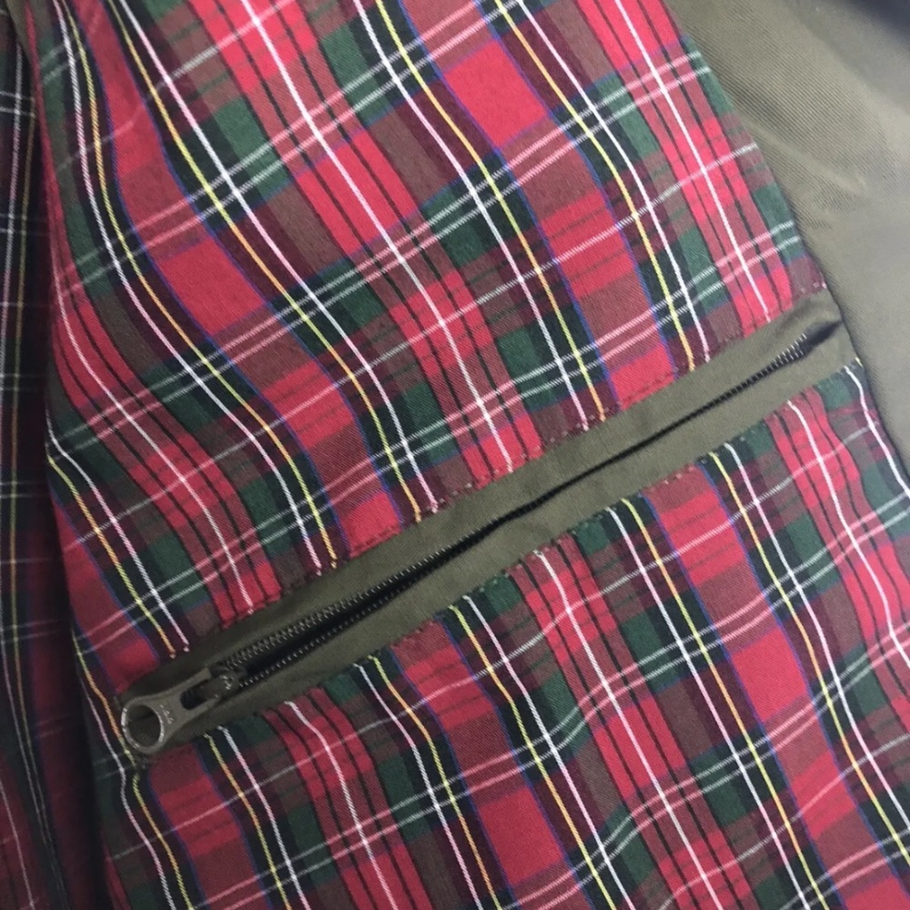 Orvis Weatherbreaker Jacket Harrington Bomber Green M - Picture 6 of 8